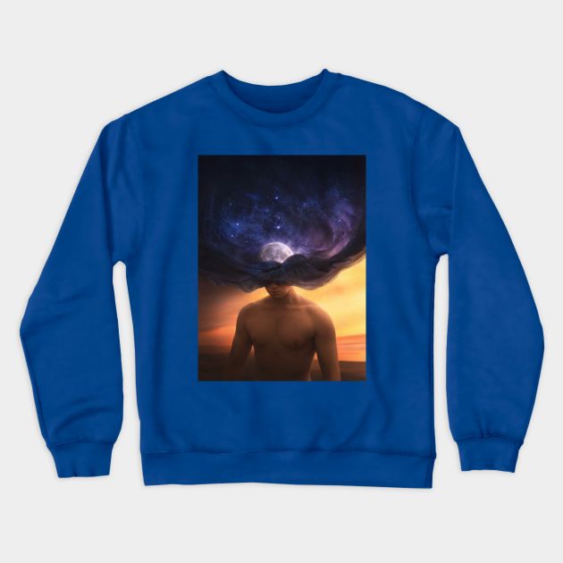 Daydreaming Crewneck Sweatshirt by RoscoAdrian